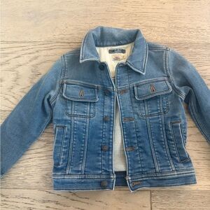 Faherty Light Blue Kids Jean Jacket